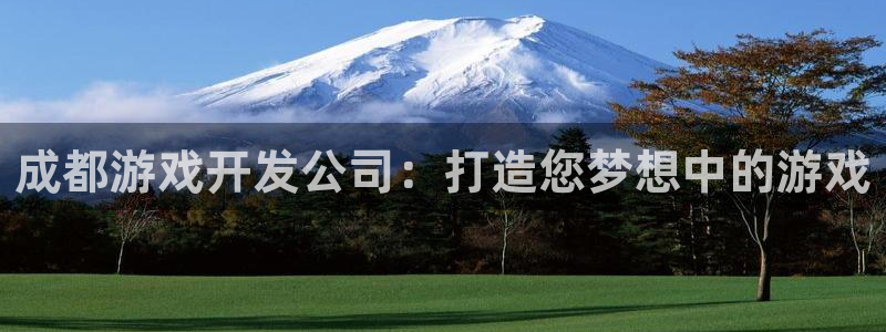 沐鸣2联盟：成都游戏开发公司：打造您梦想中的游戏